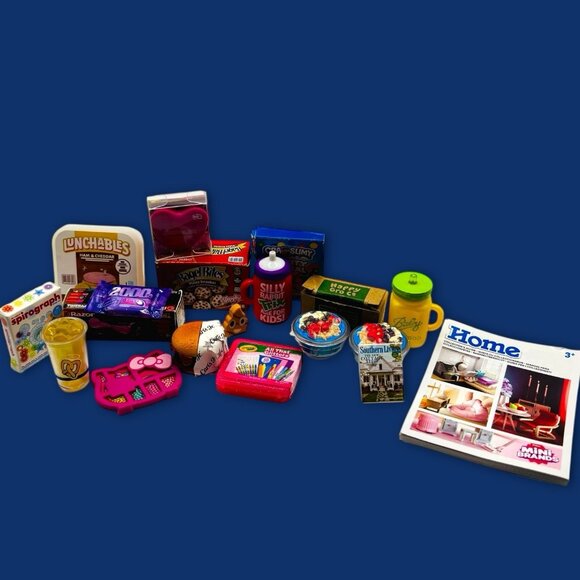 Lot of 18 Miniature Food & Everyday Items. Mix of ZURU and other brands. - Picture 4 of 8